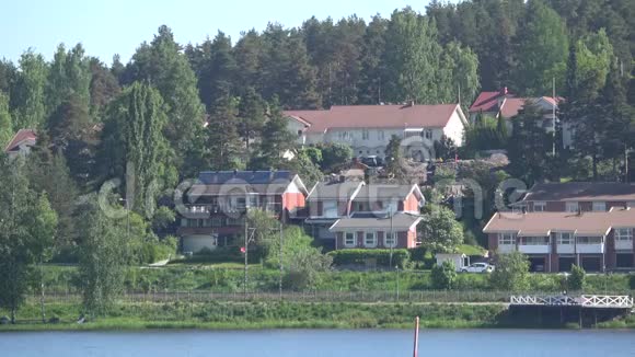 芬兰哈梅内林纳地区的乡村景观视频的预览图