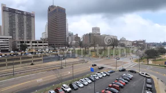 田纳西市中心孟菲斯的时间间隔视频的预览图