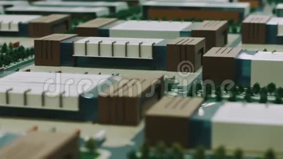 面向商业展示的工业区建筑模型视频的预览图