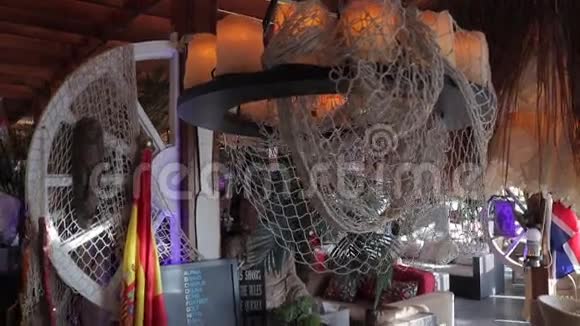 迪拜餐厅的海装修视频的预览图