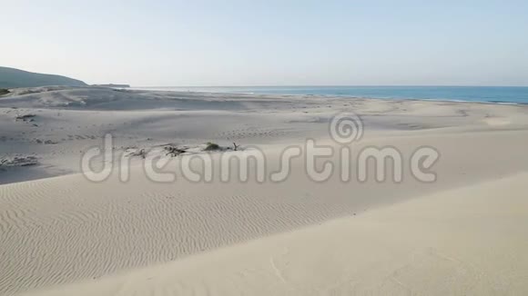 沙漠中的沙子土耳其海边的沙丘视频的预览图