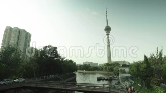 北京电视塔中央电视台北京中国亚洲视频的预览图