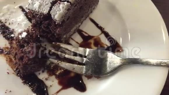 布朗尼巧克力蛋糕视频的预览图
