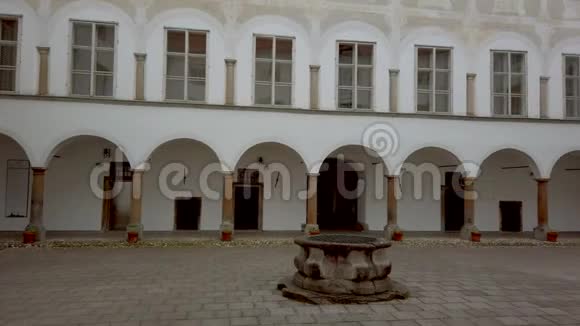 欧洲中世纪城镇的文艺复兴巴洛克宫殿斯洛文尼亚的城堡视频的预览图