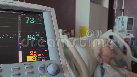 睡眠患者心脏监测仪多次拍摄视频的预览图