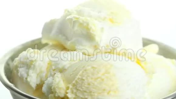 冰淇淋是旋转的视频的预览图