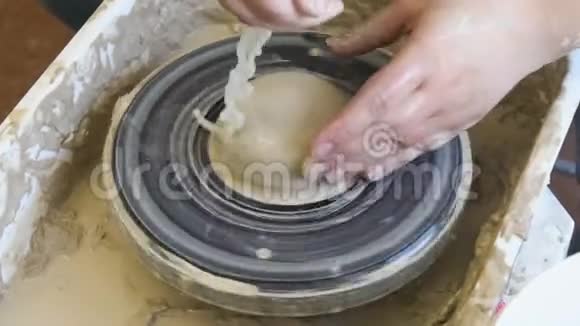 手工课程陶器爱好造型粘土视频的预览图
