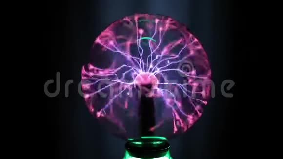 最美的光芒血浆球视频的预览图