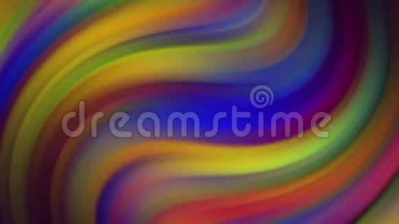 抽象的彩色梯度背景流体梯度运动彩色模糊线视频的预览图