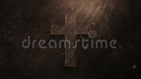 十字架背景背景十字架基督宗教视频的预览图