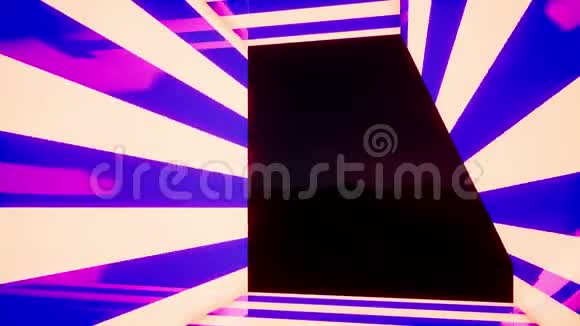 紫色霓虹灯抽象彩色背景3D渲染循环视频超高清4K3840x2160视频的预览图
