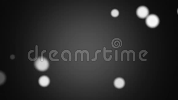背景的白色移动粒子视频的预览图