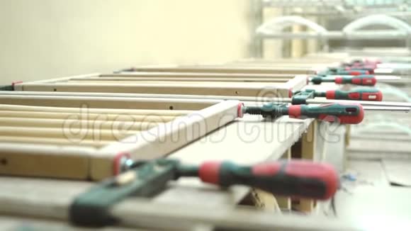 木家具工业工厂商店家具生产视频的预览图