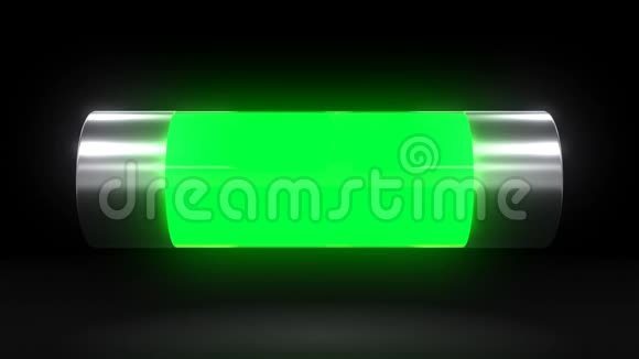 电池放电动画显示电子设备电池放电过程视频的预览图