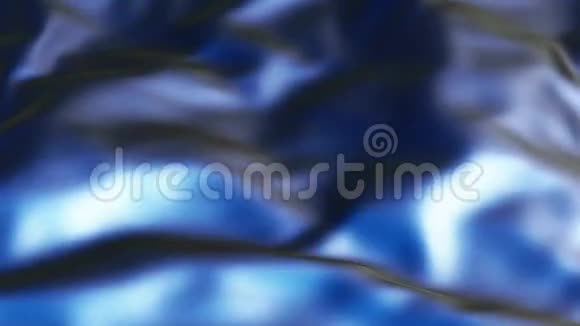 蓝色布状表面三维渲染视频的预览图