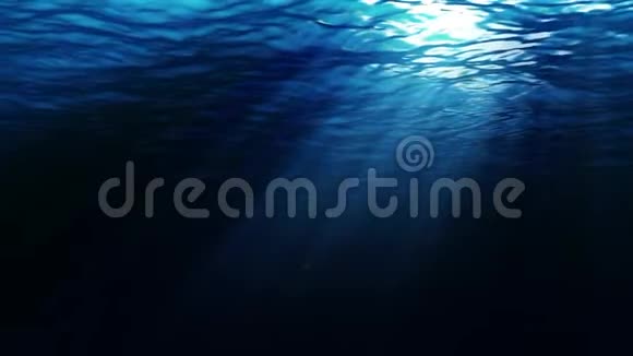 4深海海底动画背景视频的预览图