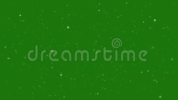 星辉效果背景上的绿色屏幕动画温馨的圣诞空间装饰视频的预览图