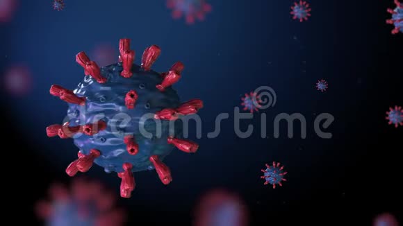 病毒显微镜观察新型冠状病毒COVI9视频的预览图