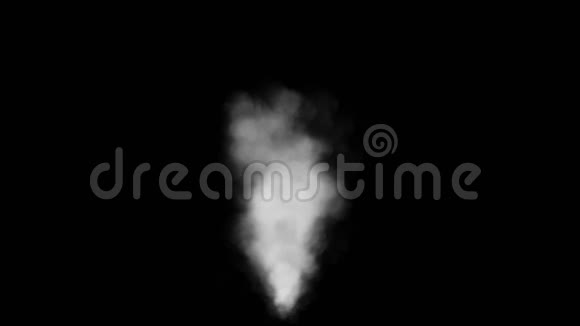 热蒸汽气体烟雾背景和地热资源背景视频的预览图