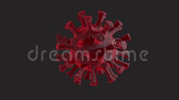 Covid19冠状病毒sarccov2感染大流行疫苗流行实验室医学细胞背景3d渲染视频的预览图
