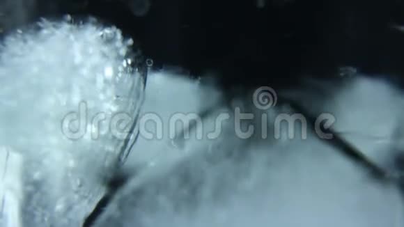 汽水中的冰杯视频的预览图