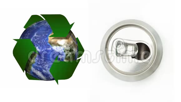 用锡罐回收标志视频的预览图