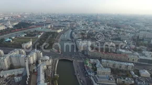 莫斯科历史中心的空中全景视频的预览图