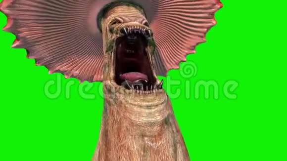 蘑菇怪兽式绿幕3D渲染动画视频的预览图