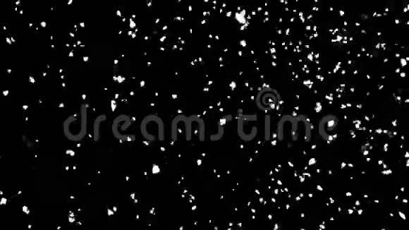 优质降雪暴雪4k循环动画视频的预览图