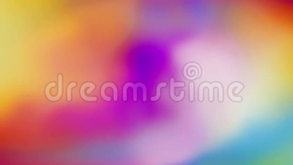 抽象彩色梯度三维液体动态波4k环背景视频的预览图