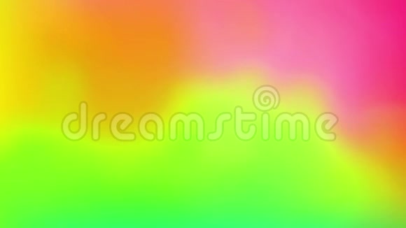 摘要彩色梯度三维液体动态波4k环背景视频的预览图