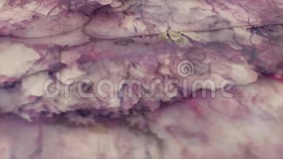 大理石背景动画自然美丽的大理石湍流图案纹理动画视频的预览图