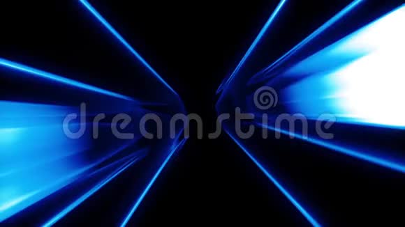 VFX对抗能源蓝色爆炸闪光灯元素3D渲染动画视频的预览图