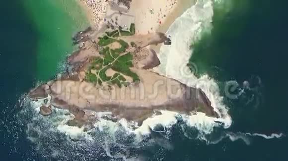 阿尔波多和里约热内卢的空中景色什维列夫视频的预览图