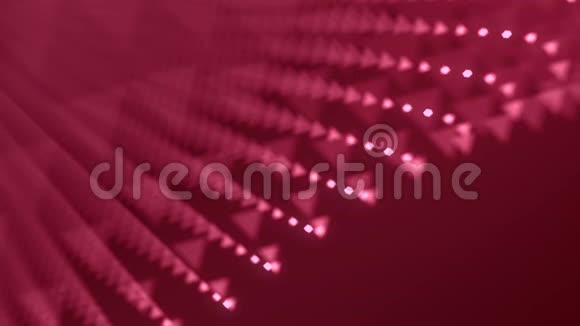 彩色LED粒子流背景设计视频设计元素3渲染视频的预览图