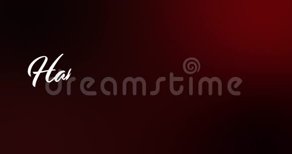 红色背景的情人节动画脚本视频的预览图