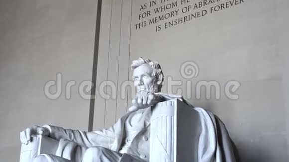 亚伯拉罕林肯纪念雕像视频的预览图