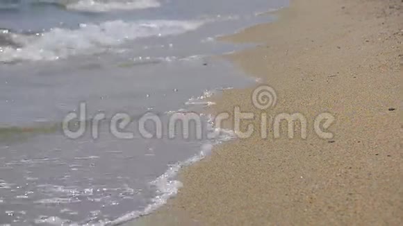 沙滩上的脚步声视频的预览图