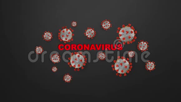科罗纳病毒COVID19显微移动病毒科罗纳病毒病3图印度世界视频的预览图