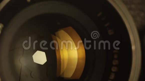 摄影镜头膜片视频的预览图