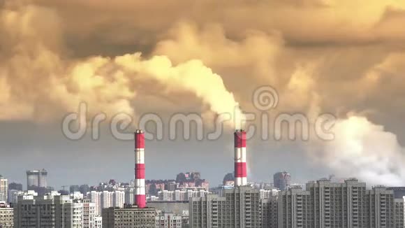 城市管道污染视频的预览图