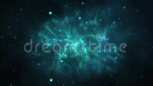 行星和星系科学深空恒星4K循环动画背景视频的预览图