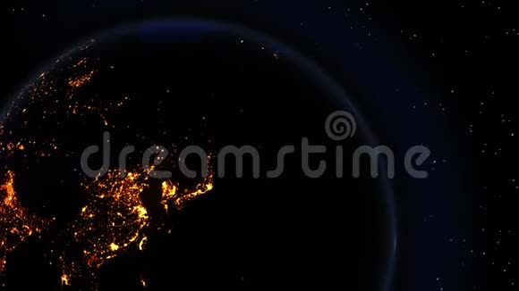 行星地球城之夜之光空间站视频的预览图
