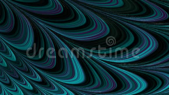 图案由渐变色纹理波浪和线条组成抽象模糊背景设计视频的预览图