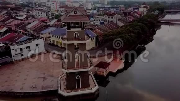 马来西亚TanjungChaliKedah的美丽鸟瞰图视频的预览图