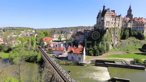 多瑙河畔西格马林根城堡全景视频的预览图
