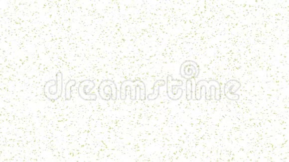 在白色背景上移动的绿色形状的抽象动画无缝环路动画背景壁纸视频的预览图