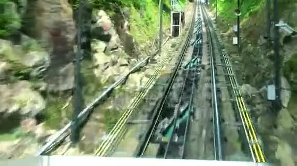 马来西亚乔治敦槟榔山缆车上的POV时间间隔视频的预览图