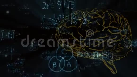 用科学数学动画大脑视频的预览图