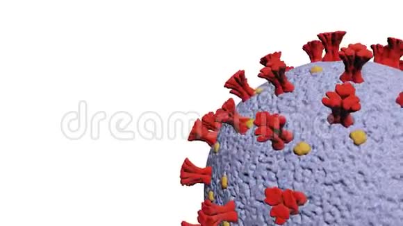 冠状病毒背景动画项目视频的预览图